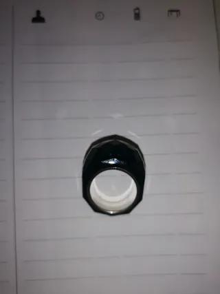 Anello Swarovski Nirvana Verde Acciaio Misura 60