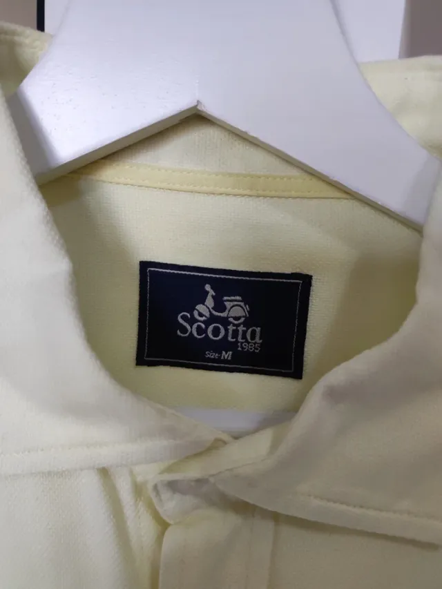 Camisa Scotta Amarela