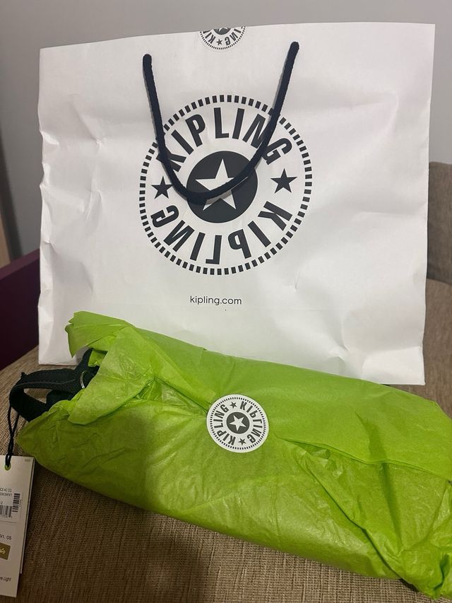 Neceser Kipling Azul 2 Compartimentos