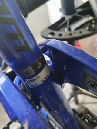 Bicicleta Giant E3 Azul