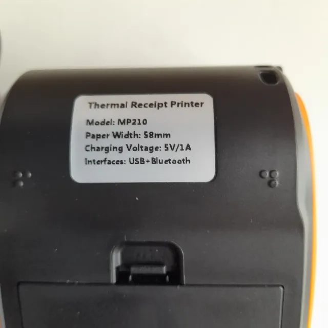 Stampante Termica Portatile Bluetooth USB MP210
