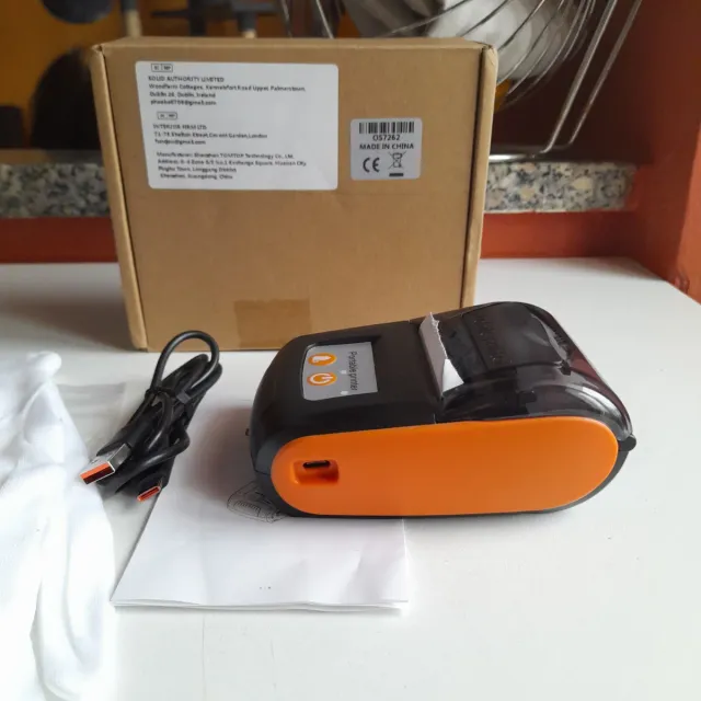 Stampante Termica Portatile Bluetooth USB MP210