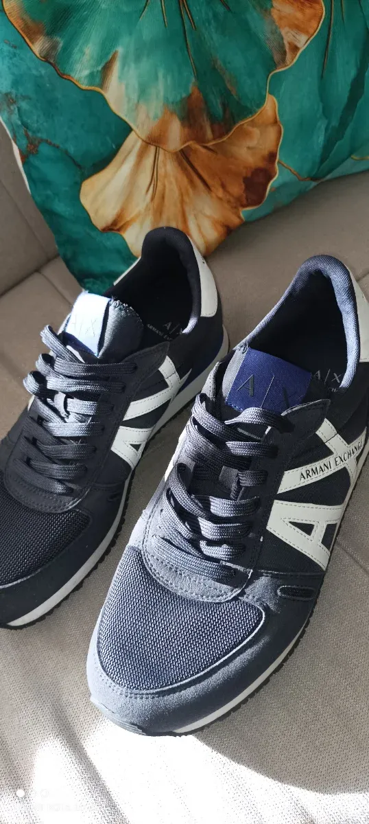 Zapatillas Armani Exchange Azul/Blanco