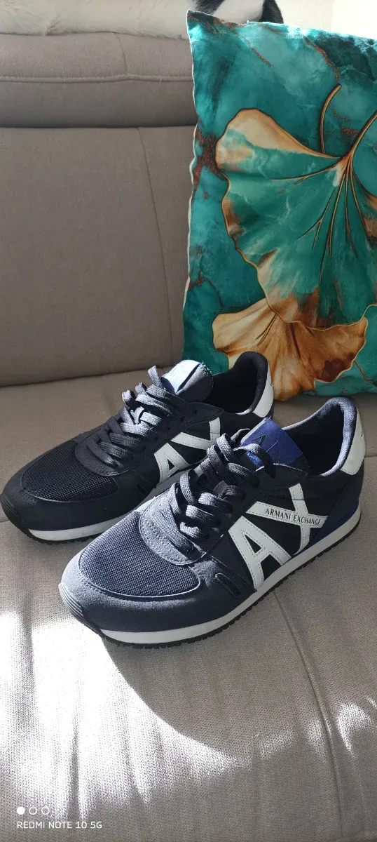 Zapatillas Armani Exchange Azul/Blanco