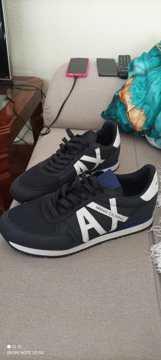 Zapatillas Armani Exchange Azul/Blanco