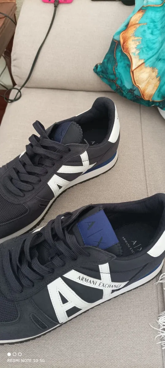 Zapatillas Armani Exchange Azul/Blanco