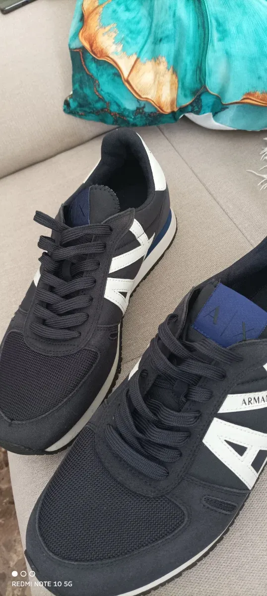 Zapatillas Armani Exchange Azul/Blanco