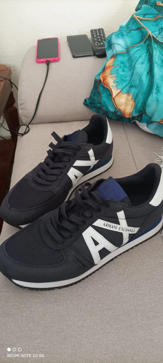 Zapatillas Armani Exchange Azul/Blanco