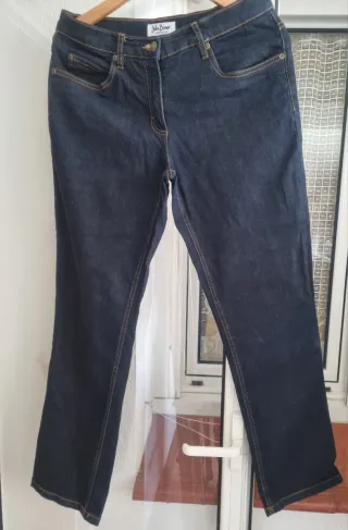 Pantalón tejano mujer John Baner azul