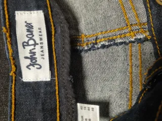 Pantalón tejano mujer John Baner azul