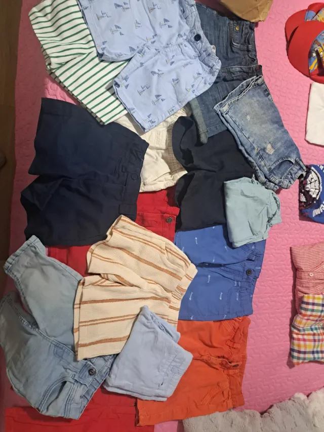 15 Pantalones cortos infantiles talla 4
