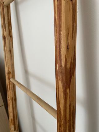 Escalera decorativa de madera