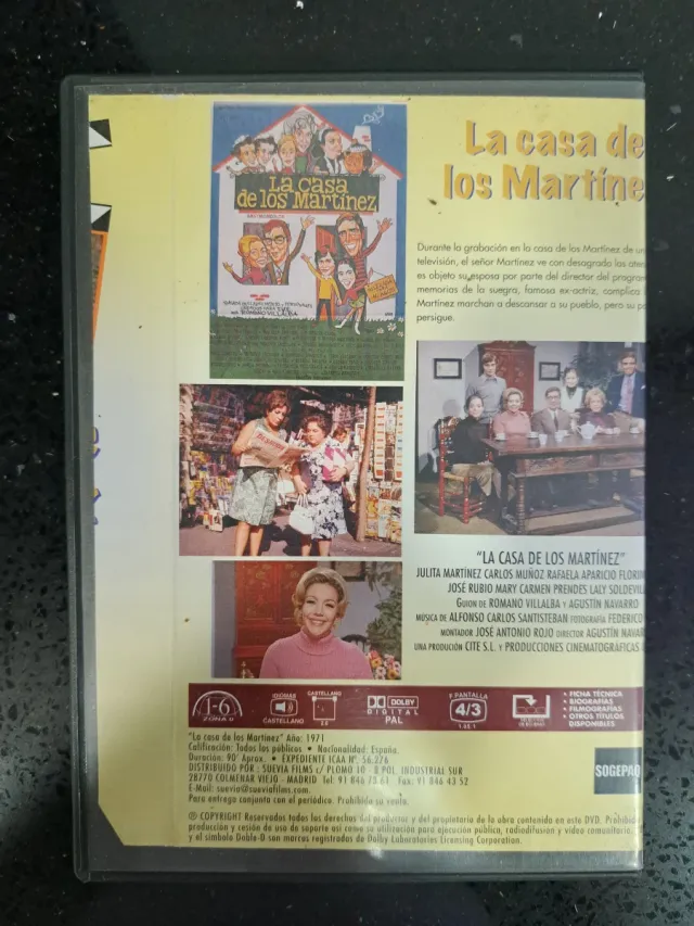 Lote 3 Películas Cine Español DVD/VHS