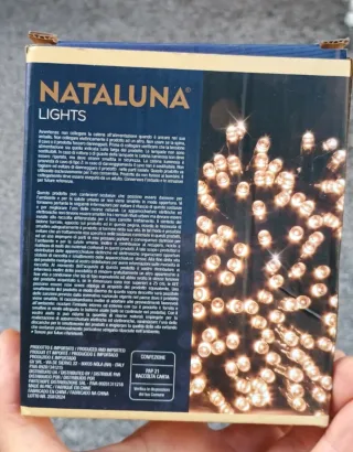 Catena Luci LED 180 Luce Verde Interno/Esterno