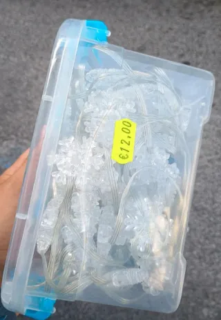 Catena Luci LED 180 Luce Verde Interno/Esterno