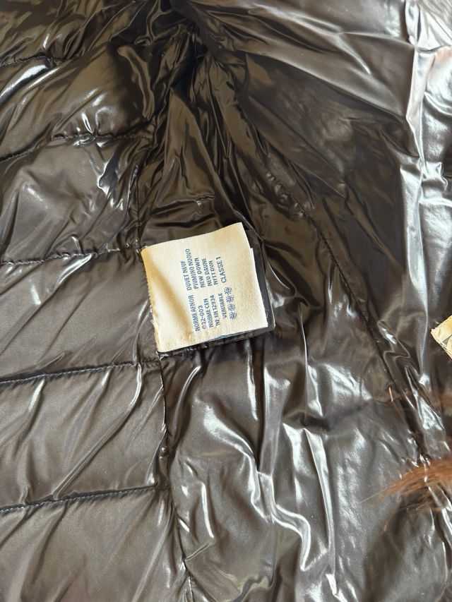 Giubbotto Moncler Taglia S/M Nero