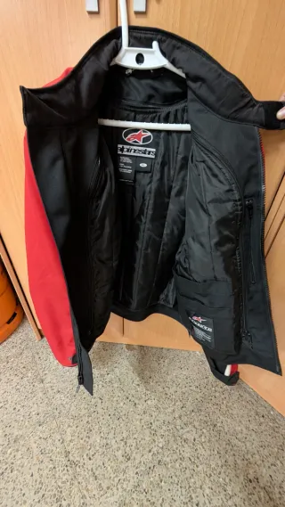 Chaqueta Moto Alpinestars Roja/Negra