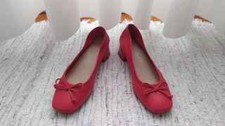 Zapatos Ana Sáenz, piel, rojo, talla 37