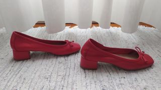 Zapatos Ana Sáenz, piel, rojo, talla 37
