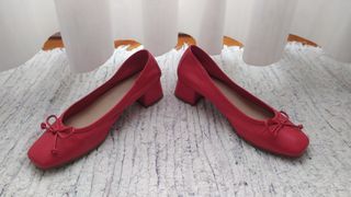 Zapatos Ana Sáenz, piel, rojo, talla 37