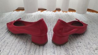 Zapatos Ana Sáenz, piel, rojo, talla 37