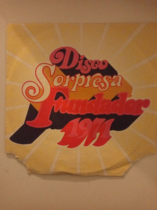 Disco Sorpresa Fundador 1971