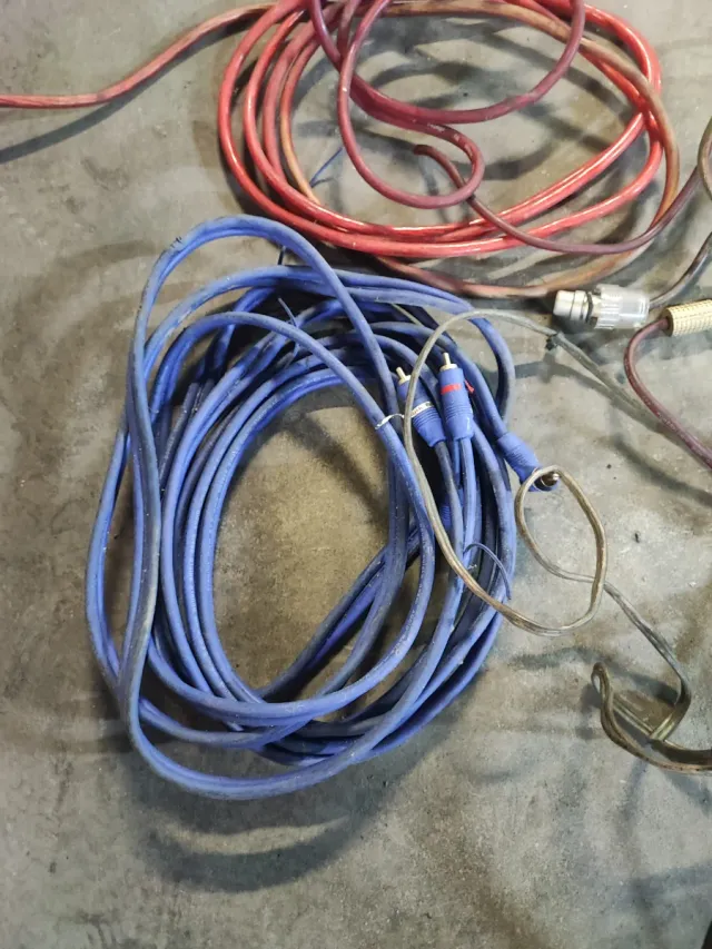 Cableado para equipo de sonido