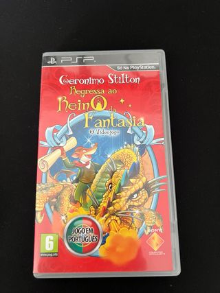 Jogo PSP Geronimo Stilton Reino da Fantasia