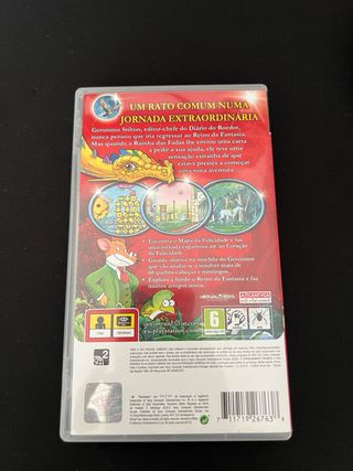 Jogo PSP Geronimo Stilton Reino da Fantasia