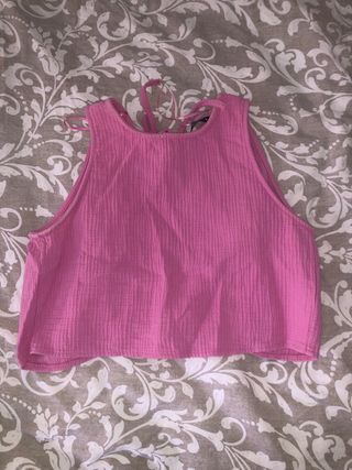 Camiseta Zara Rosa Talla S
