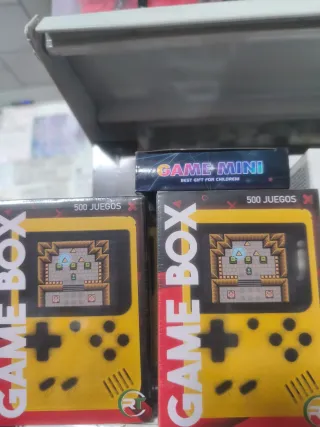 Consola Portátil Game Box 500 Juegos