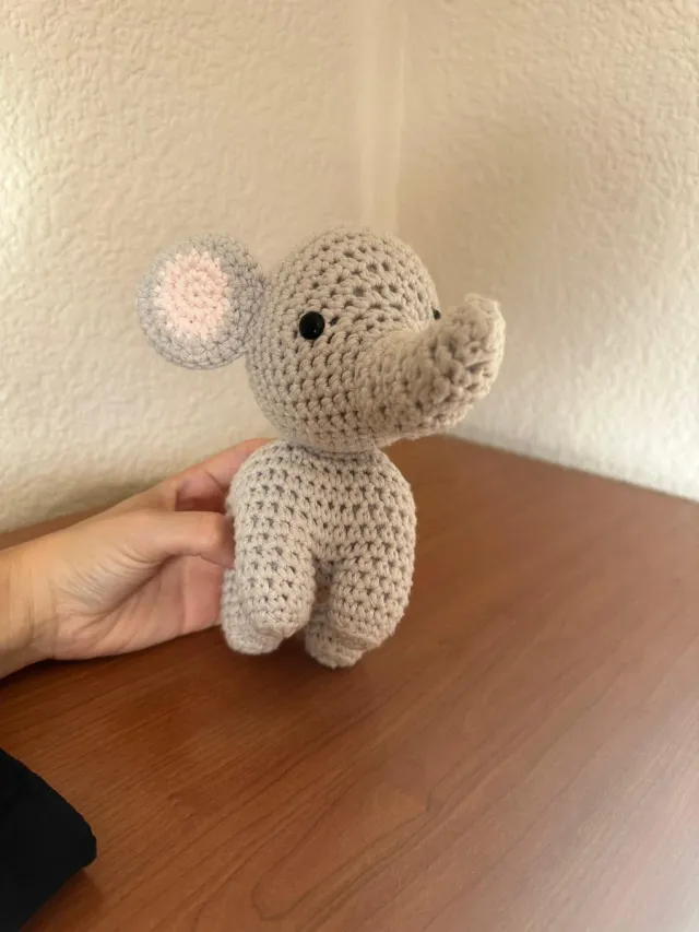 Pack 30 Peluches Elefante Gris Rosa