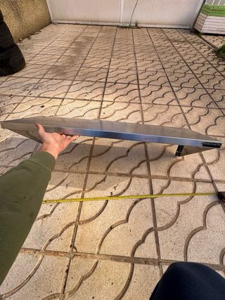 Estantería de acero inoxidable