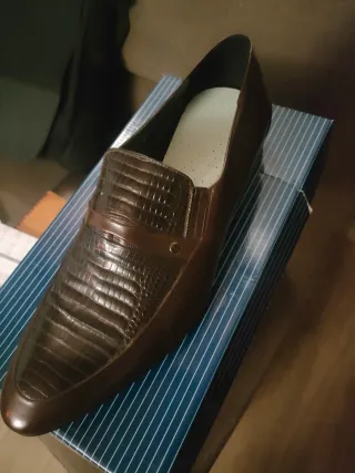 Scarpe Mario Bruni Marrone Tg. 44 come nuove