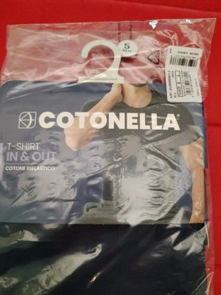 Cotonella T-shirt In & Out Cotone Elastic