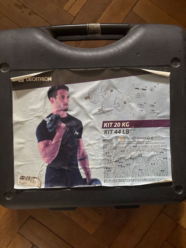 Set Pesas Decathlon 20kg