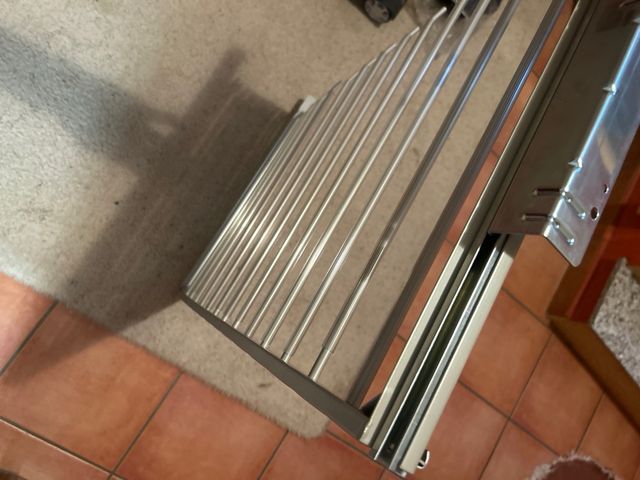 Dos Pantaloneros extraíbles metal plateado