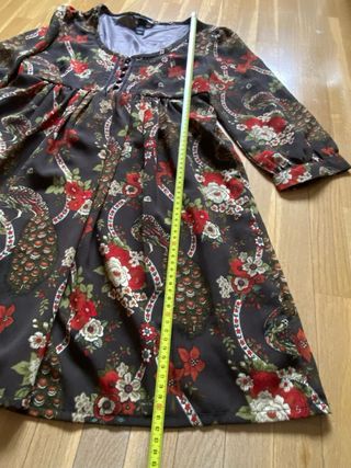 Vestido H&M estampado floral. Talla 40