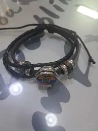 Pulsera Ecuador Cuero