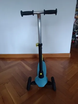 Patinete 3 Ruedas Azul