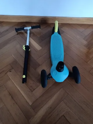 Patinete 3 Ruedas Azul