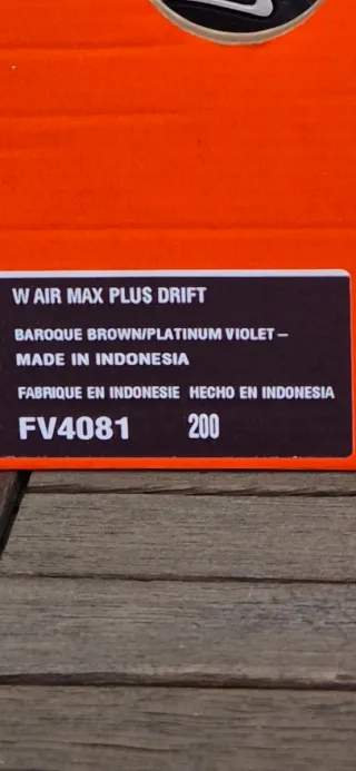 Nike Air Max Plus Drift Mujer Marrón/Blanco