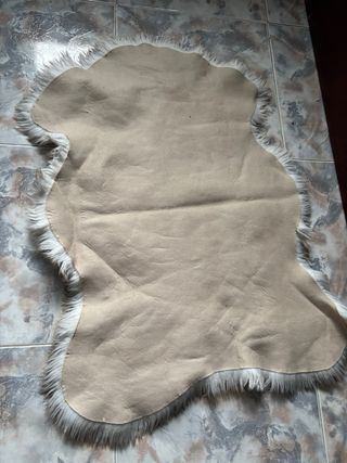 Tappeto in pelo sintetico Corderito Beige/Marrone