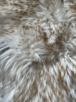 Tappeto in pelo sintetico Corderito Beige/Marrone