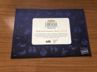 Litografia Disney Fantasia 2000 Numerata