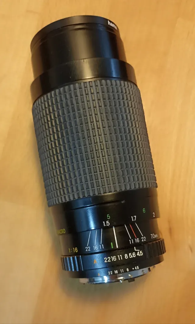Obiettivo Macro Cosina 70mm f/4.5