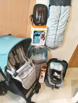 Cochecito Jane Muum 3 piezas + Accesorios