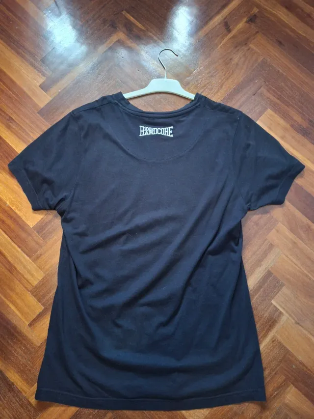 Camiseta 100% Hardcore Negra