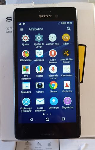 Sony Xperia M4 Aqua Nero