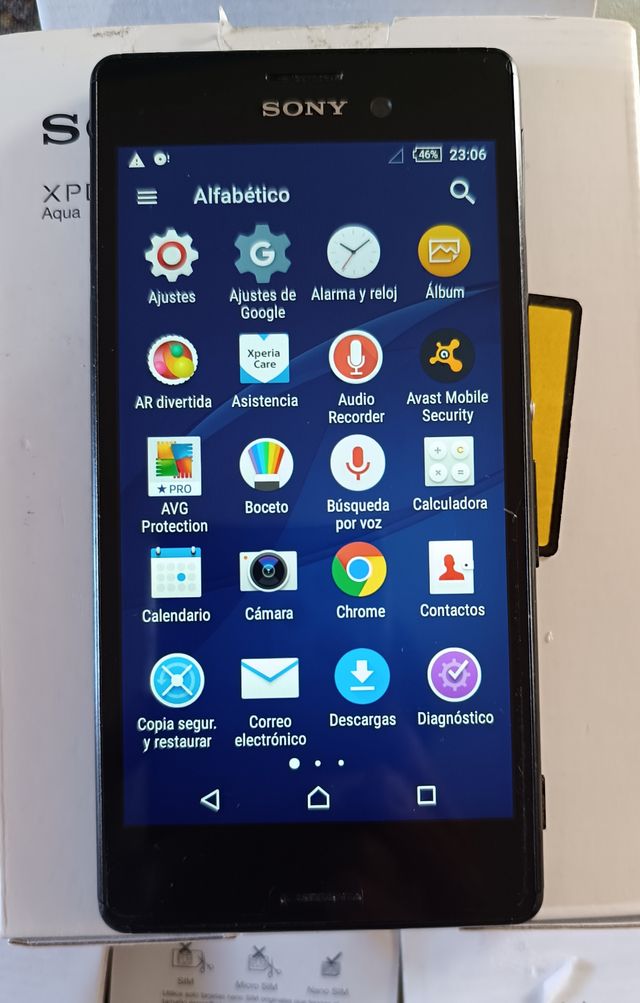 Sony Xperia M4 Aqua Preto